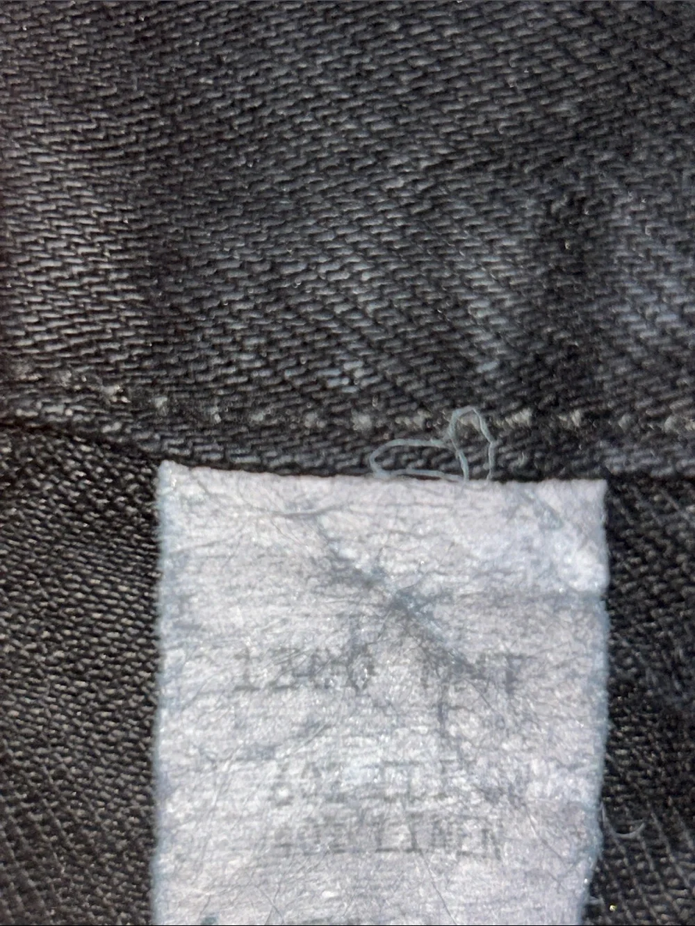 J Brand Black High-Rise Wide Leg Cotton/Linen Pants Size 26 - Picture 9 of 9